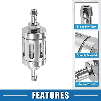 Amazon.com: A ABSOPRO Universal Gas Inline Fuel Filter